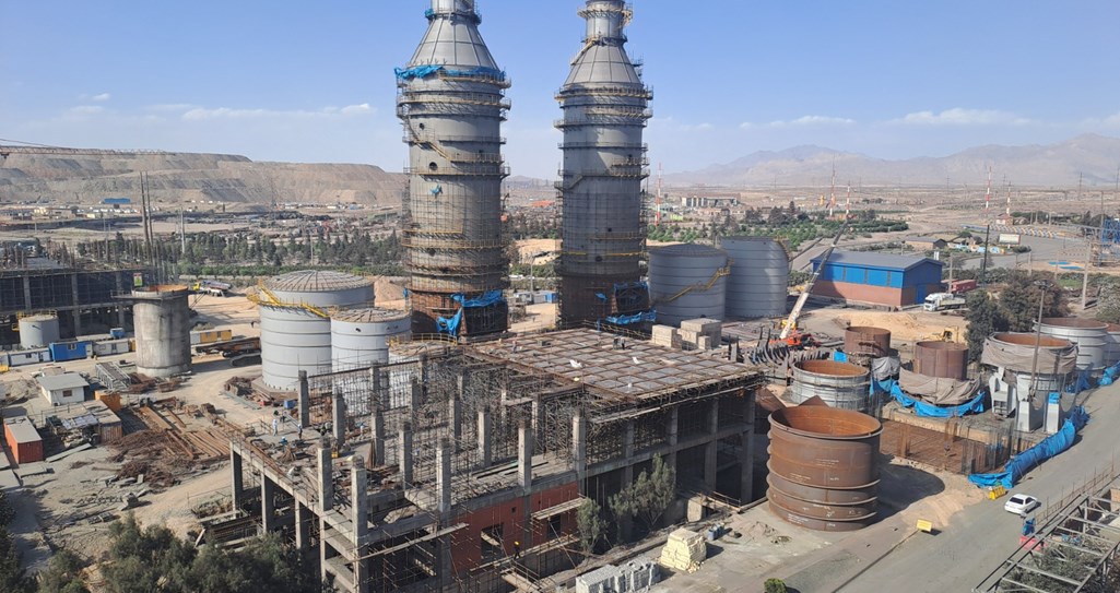 ﮐﺎرﺧﺎﻧﻪ سولفورزدایی ازگازهای گندله سازی ﺷﺮﮐﺖ  ﻣﻌﺪﻧﯽ و ﺻﻨﻌﺘﯽ ﮔﻞ گهر